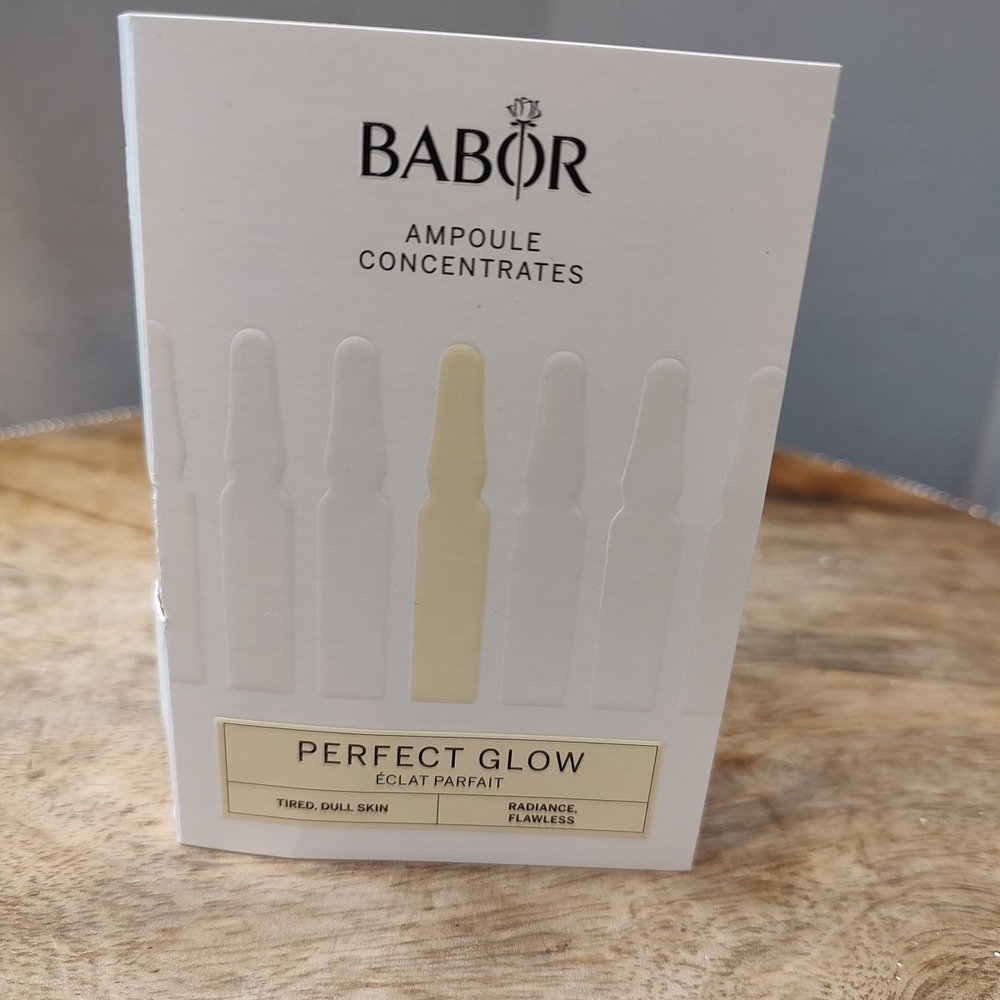 BABOR Perfect Glow Ampoule Concentrate‎  Sample New